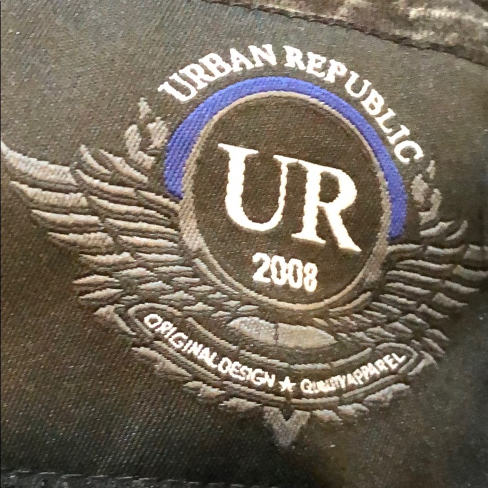 Urban Republic Leather Sleeve Jacket